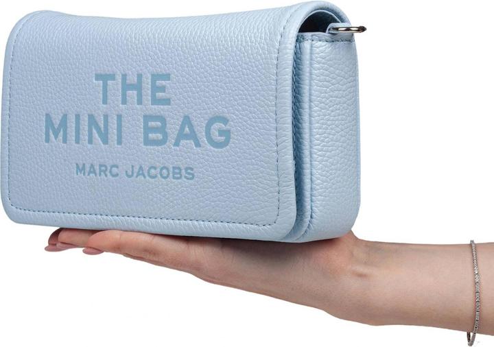 Produktbild Marc Jacobs the mini bag in leather color light blue