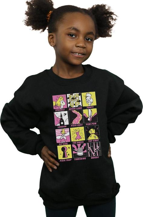Image du produit Disney - Sweat TINKERBELL SQUARES - Fille (140, 146)