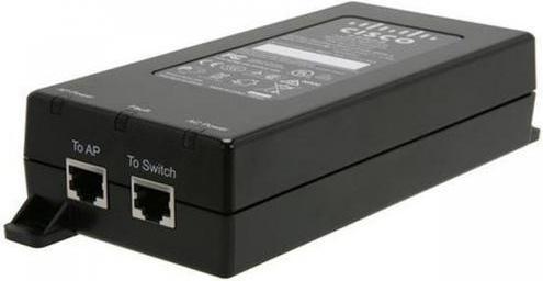 Actual product image Cisco Aironet Power Injector - PoE injector - AC 100-240 V - remanufactured - for Aironet 2802E 2802