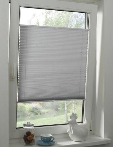 Produktbild Gardinia Plissée Concept 70 x 130 cm, Grau (70 x 130 cm)