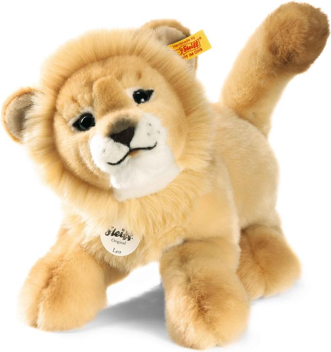 Image du produit Steiff Leo bébé lion en peluche beige 28cm (28 cm)