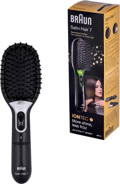 Productafbeelding Braun Satijnhaar 7 Iontec zwarte handborstel