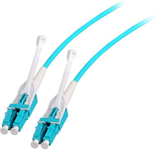 Produktbild EFB Elektronik Duplex Jumper LC-LC, OM3, 10m,,mit Push/Pull Tab, austauschbare Polarität (10 m)