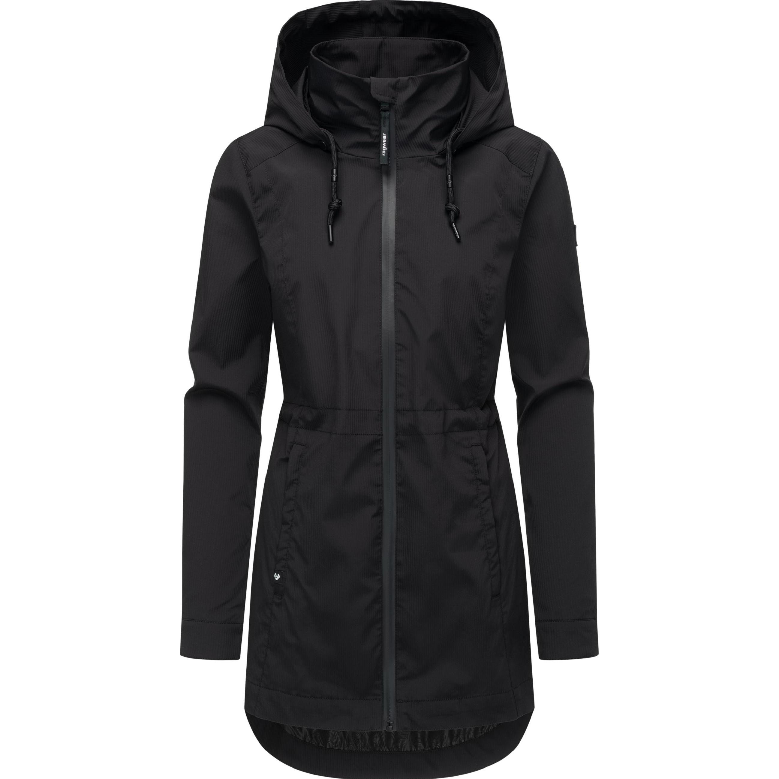 Ragwear, Damen, Jacke, Dakkota B (XXL), Schwarz, XXL