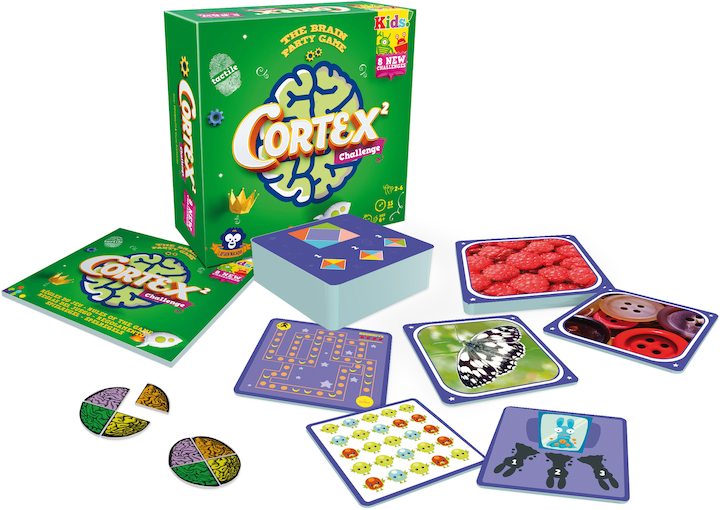 Produktbild Asmodée MAC0009 - Cortex Challenge 2 Kids, Kartenspiel, für 2-6 Spieler, ab 6 Jahren (Italienisch, Spanisch, Deutsch)