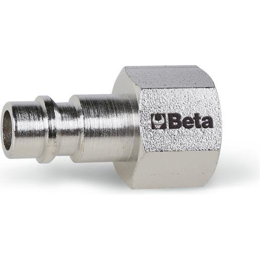 BETA, Utensile ad aria compressa, 019160075 1916Gfe 1/4 Einsatznippel Europäisches Profil 1/4" Ø GAS BSPT