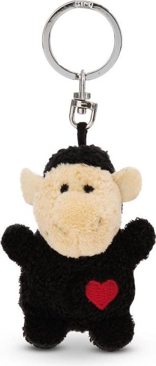 Actual product image Magni NICI Schlüsselanhänger Schaf mit Herz schwarz 5cm