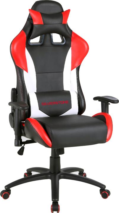 Produktbild Omega Gaming chair Varr Silverstone Gaming Chair, Black-red-white