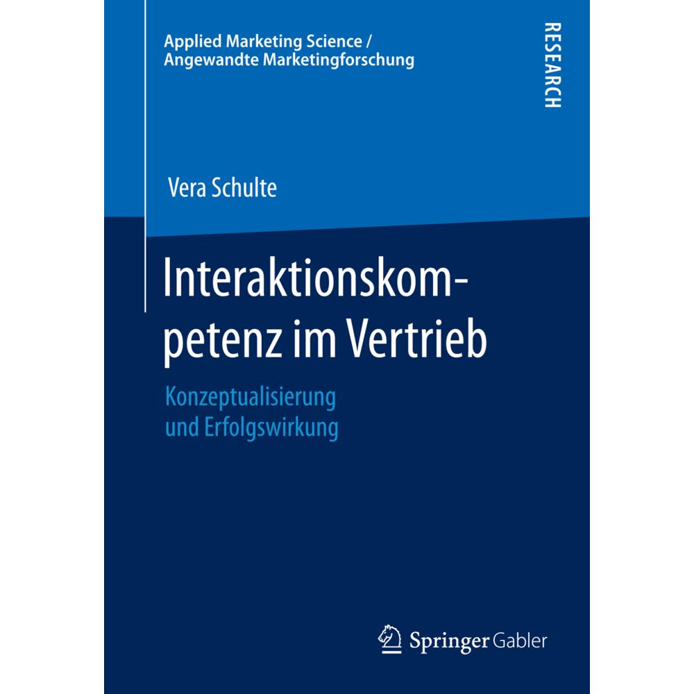 Interaktionskompetenz im Vertrieb, Fachbücher