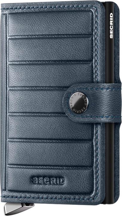 Actual product image Secrid Premium Miniwallet Emboss Lines teal
