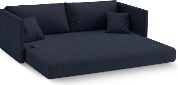Actual product image Cosmopolitan Design Sofa With Bed Function, "Shannon", 3 Seats, Royal Blue, 209x94x87 Made in Europe (3-seater)