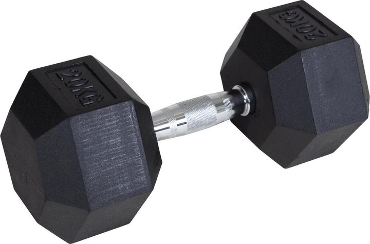 Actual product image Fitcom Hex Dumbbell 20 kg