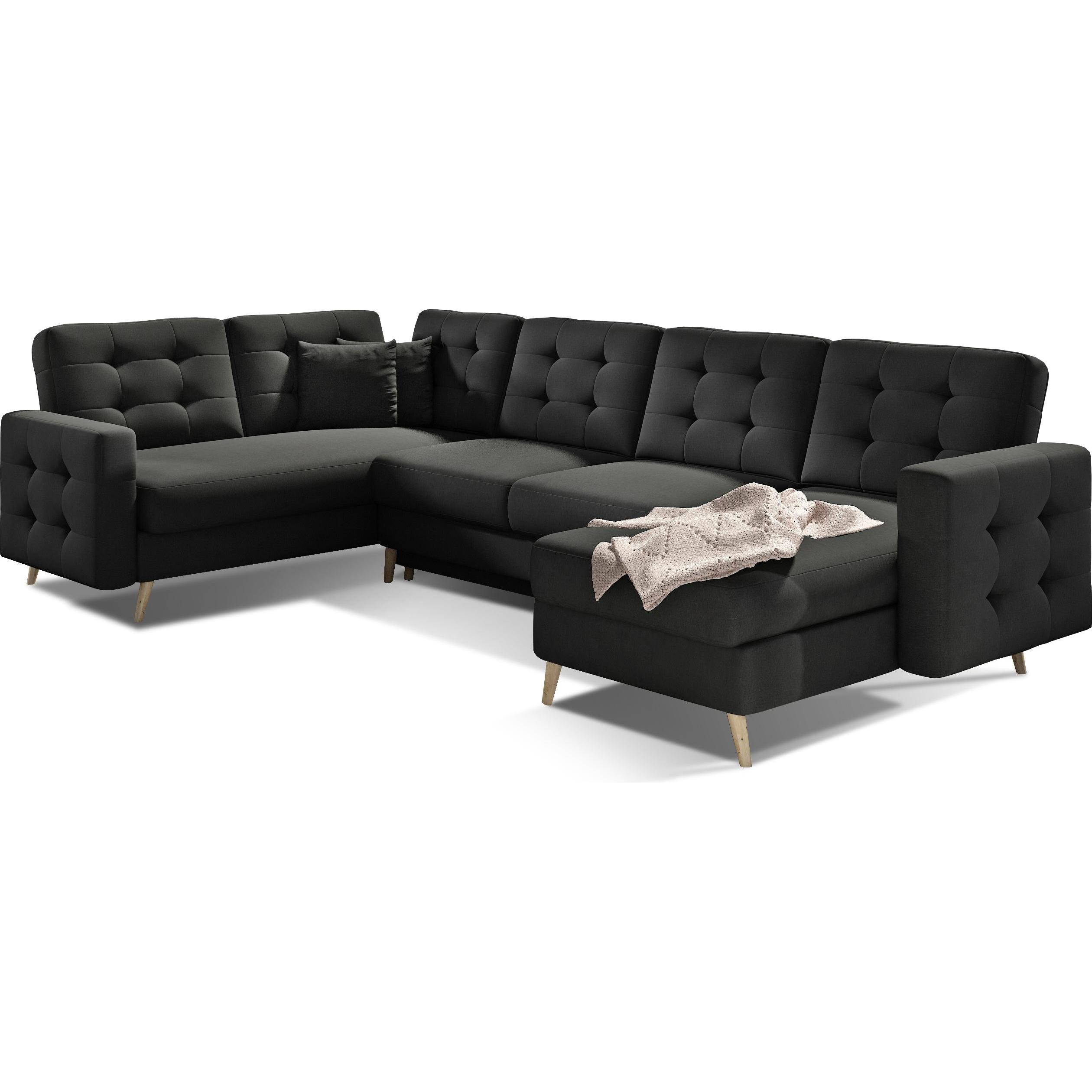 ELTAP, Sofa, Asgard U (Wohnlandschaft, 5-Sitzer, Bettsofa)