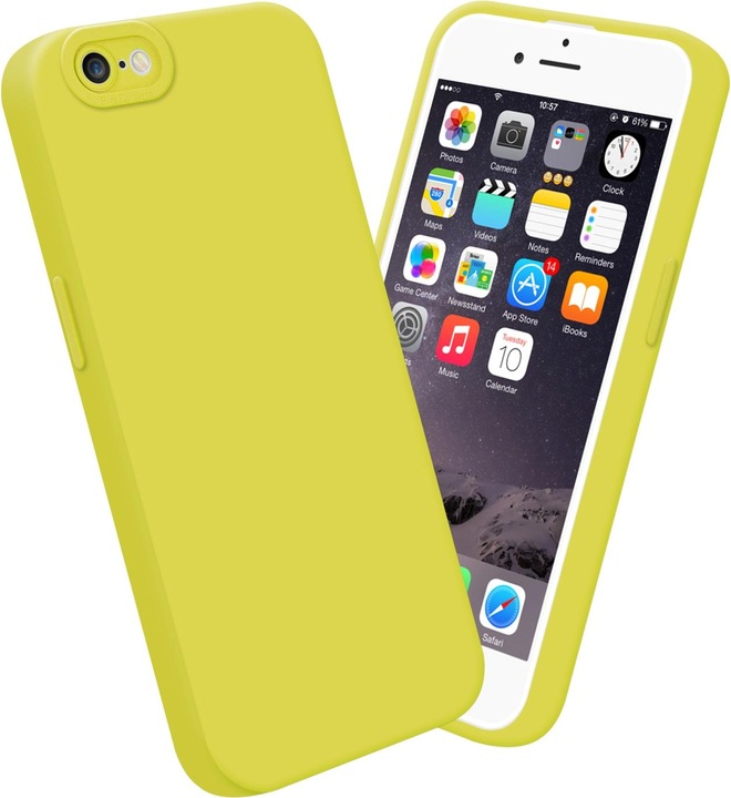 Productafbeelding Cadorabo Hoesje voor Apple iPhone 6 PLUS / 6S PLUS in TPU Fluid LM162 Style (Apple iPhone 6 Plus)