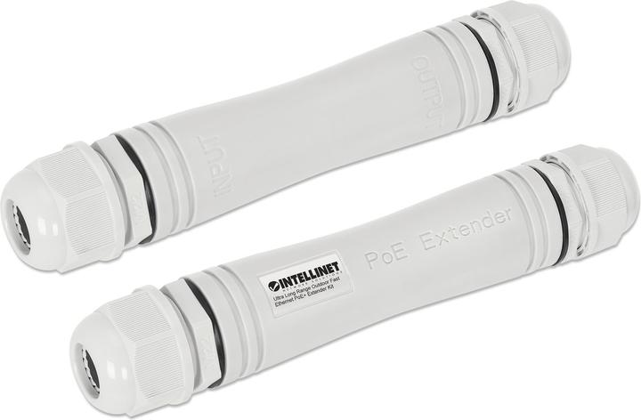 Produktbild Intellinet Ultra Long Range Outdoor Fast Ethernet PoE+ Extender Set