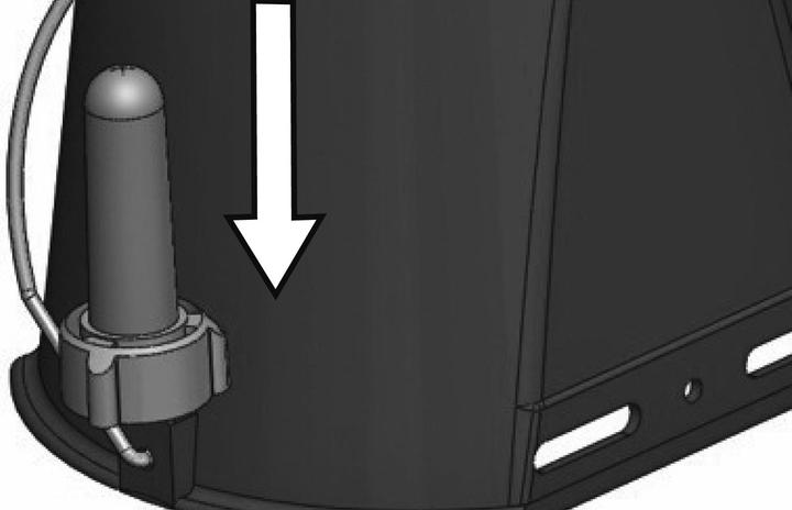 Image du produit Kerbl Hygiene Tränkeeimer mit Klapp-Ventil für Kälber