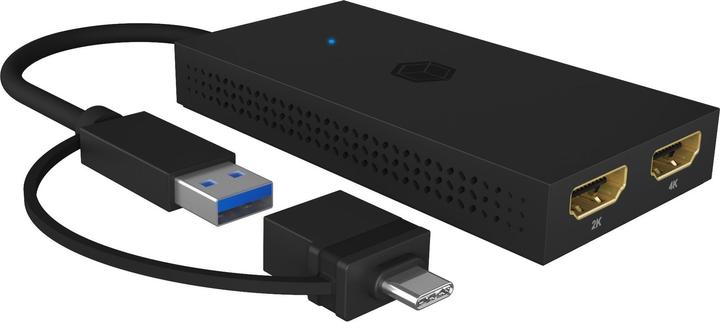 Immagine prodotto Icy Box IB-SPL1029AC (USB-A, USB-C, 2 porte)