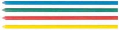 Produktbild Caran d'Ache Farbminen 4 Farben (4 Stück, Mehrfarbig, 2 mm)