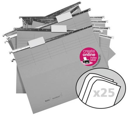 Immagine prodotto Biella File di sospensione (A4, 25x)