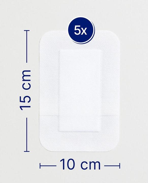 Produktbild Hansaplast Wundpflaster Sensitive 3XL 5 Stück (5 x)