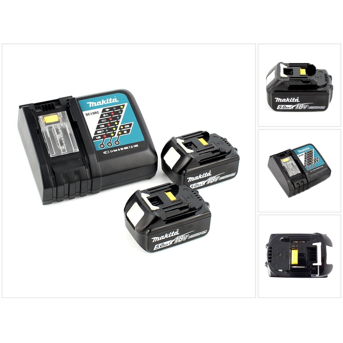 Makita, Batteria + Caricatore, Kit di alimentazione (18 V)