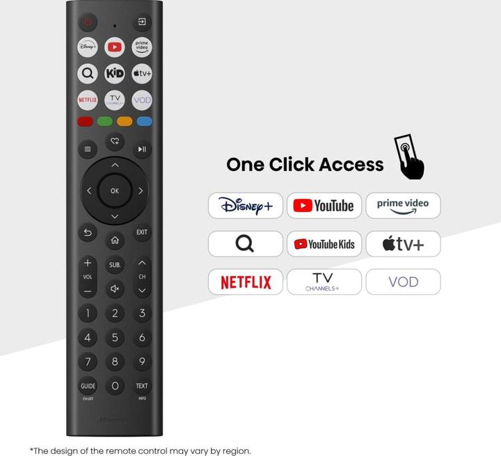 Actual product image Hisense TV 32A5Q (32", LCD, QLED, Full HD)