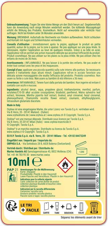 Produktbild Orphea Kids Afterbite (10 ml)