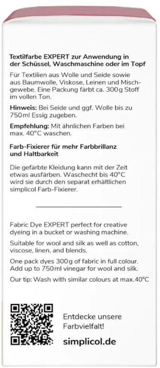 Produktbild Simplicol Textilfarbe expert (150 ml)
