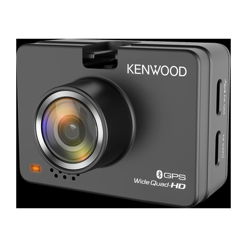 Thumbnail - Kenwood DRV-A510W 2K WQHD DashCam 12/24V/GPS/WiFi/App (GPS-Empfänger, Eingebautes Display, WLAN, Eingebautes Mikrofon, B...