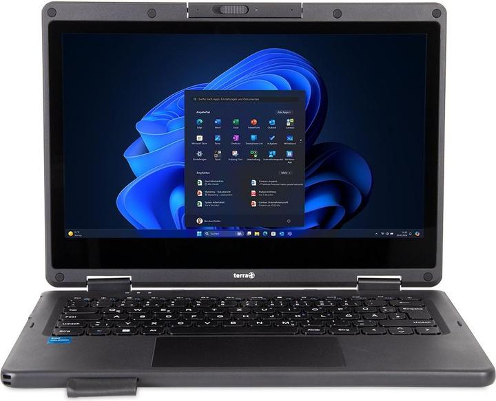 Wortmann MOBILE 360-11V4 N100 W11P, Intel® N, 29,5 cm (11.6"), 1366 x 768 Pixel, 8 GB, 25 (11.60", 256 GB, 8 GB, DE, Intel N100)