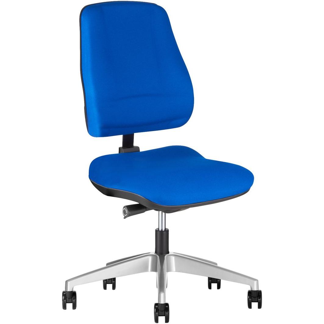 Prosedia, Bürostuhl, Bürostuhl LEANOS V ERGO, Synchronmechanik, ohne Armlehnen, Bandscheibensitz