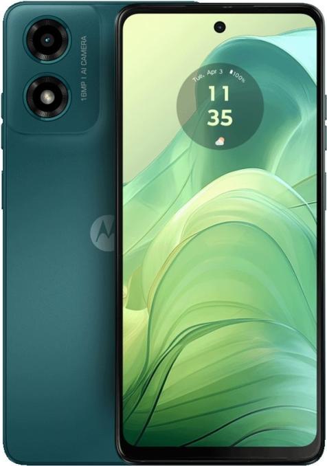 Actual product image Motorola Moto G04 Sea Green (64 GB, Sea green, 6.56", Dual SIM, 4G)