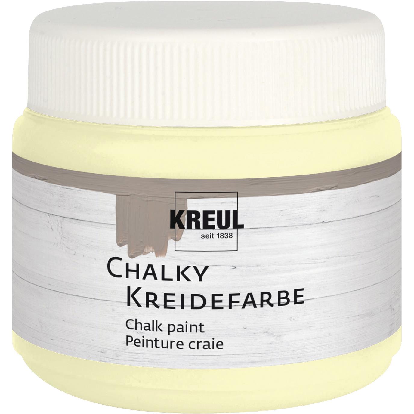 Kreul, Künstlerfarbe + Bastelfarbe, Kreidefarbe Chalky, Pure Purple, 150 ml (Pure Purple, 150 ml)