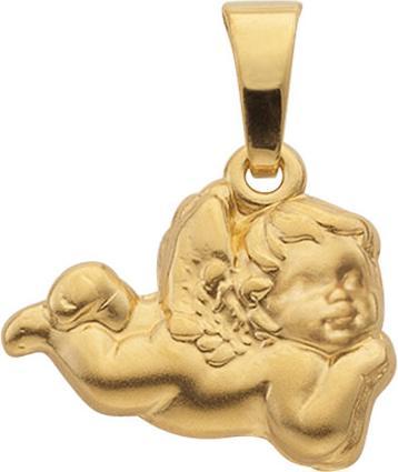 Immagine prodotto Muau Ciondolo angelo custode oro giallo 750, 16x13 mm (Oro giallo 750/18 carati)