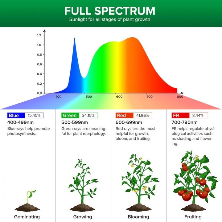 Produktbild Sansi Hanging Grow Light String 72 Watt (LED, 230 V)