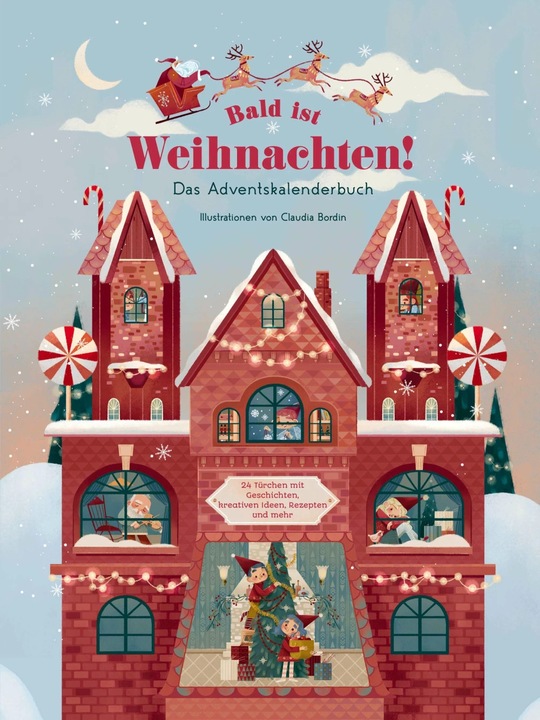 Actual product image Christmas is coming soon! The Advent Calendar Book