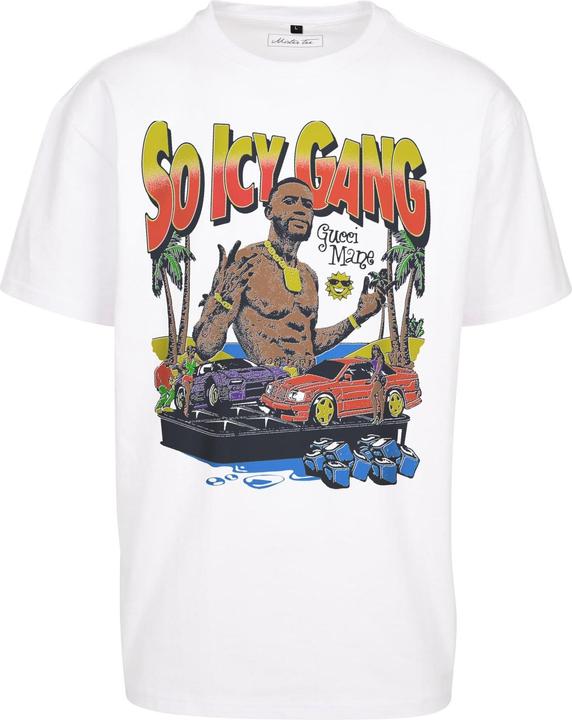Actual product image Mister Tee X Artist Gucci Mane So Icy Oversize Tee - 170595 (L)