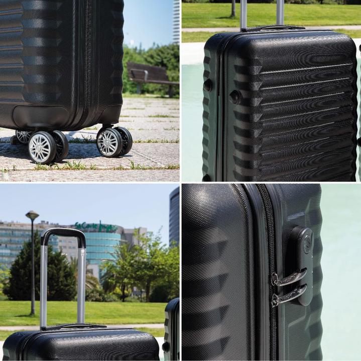 Produktbild Numada Gepäck-Set 1. Schwarz 4 Stück (78 l)