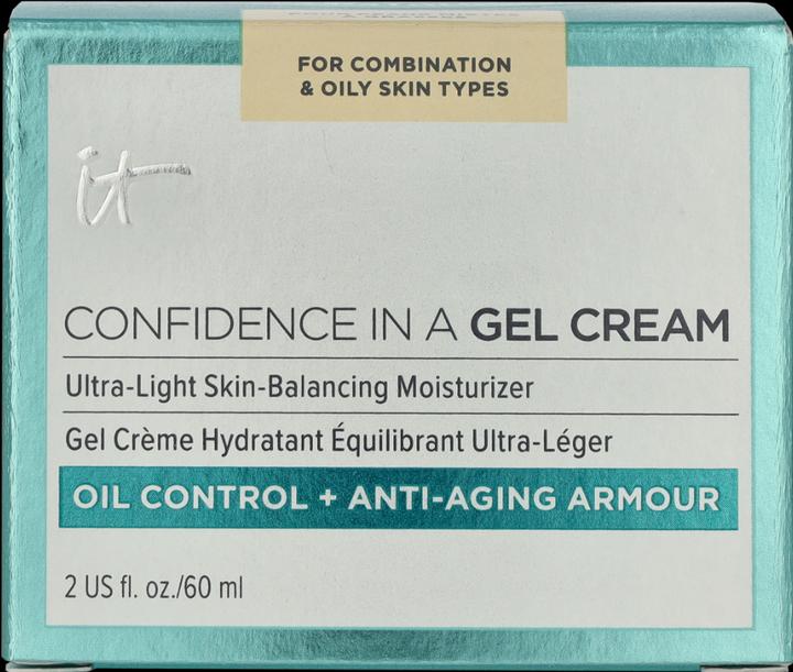Immagine prodotto It Cosmetics Confidence in a Gel Cream Oil Control Idratante viso senza olio con niacinam (60 ml, Gel viso)