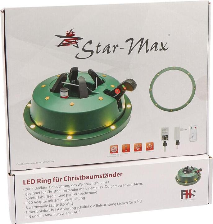 Image du produit FHS Anneau LED pour support de sapin de Noël