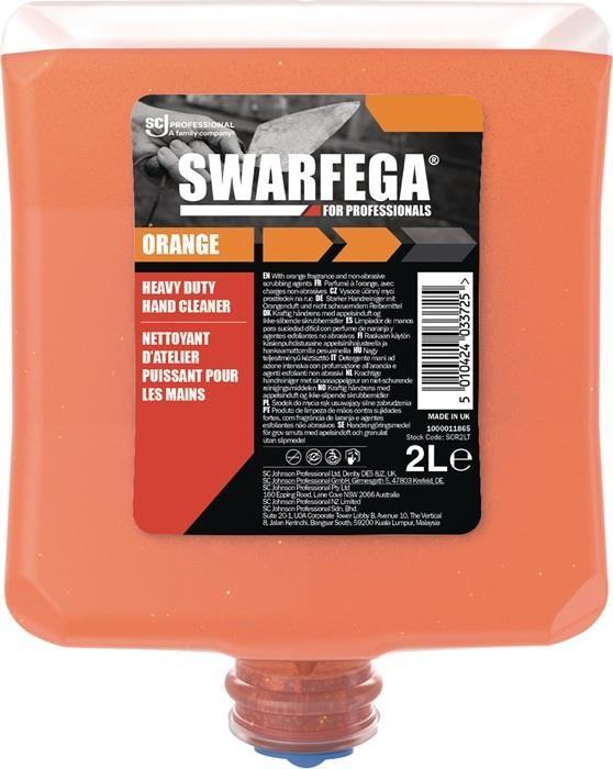 Produktbild Deb Stoko Håndrens Swarfega Orange 2l patron SOR2LT - (2 liter pr. stk.) (2000 ml)