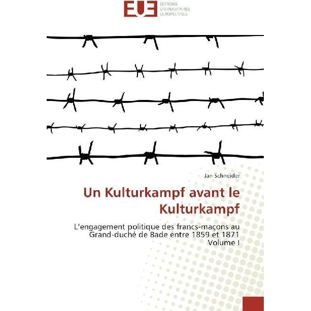 Un Kulturkampf avant le Kulturkampf, Fachbücher von Jan Schneider