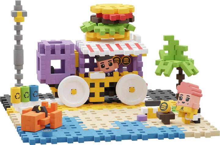 Actual product image Marioinex Building Blocks Mini Waffle - Snack Wagon