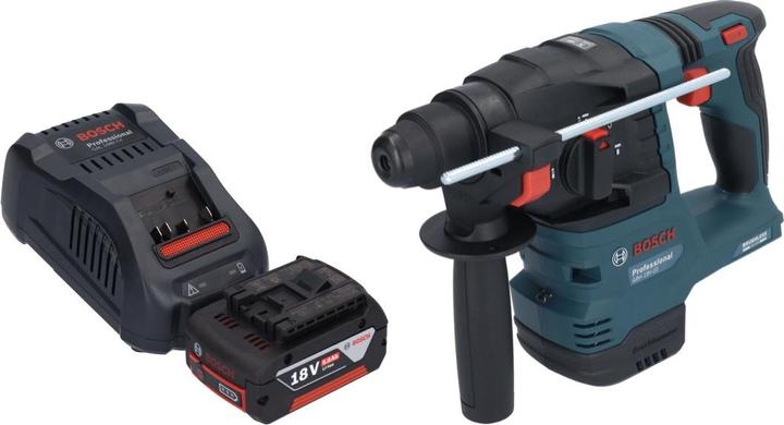 Produktbild Bosch Professional GBH 18V-22 Professional Akku Bohrhammer 18 V 1,9 J SDS Plus Brushless + 1x Akku 5,0 Ah +