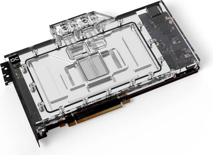 Produktbild Alphacool Eisblock Aurora Acryl GPX-N RTX 4090 Suprim mit Backplate