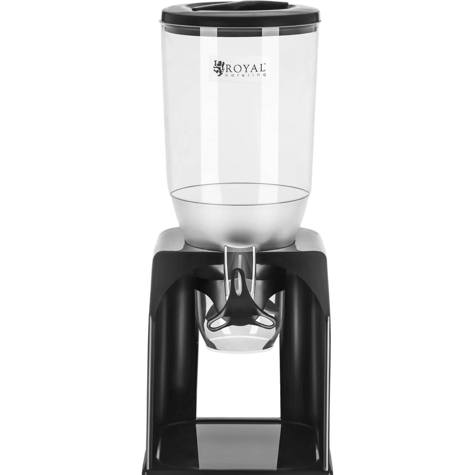 Thumbnail - Royal Catering Müslispender Ceralienspender Cornflakesspender Spender Dispender 3 Liter, Vorratsbehälter, Schwarz