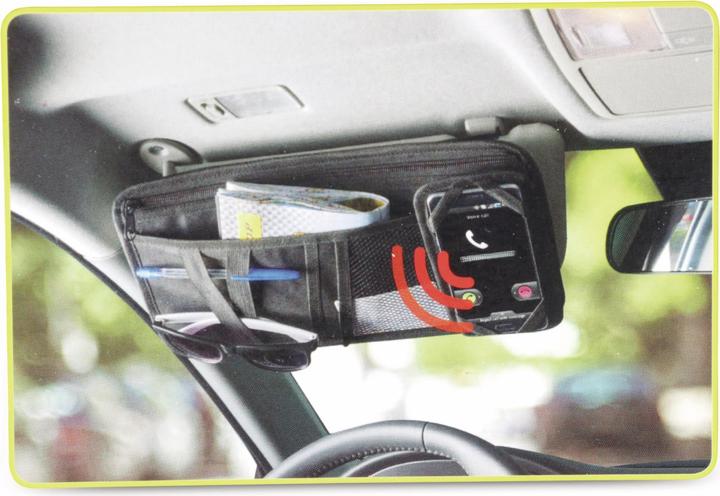 Actual product image Dunlop Sun visor organiser