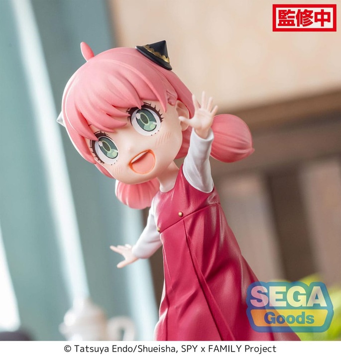 Actual product image Sega Goods Spy x Family Luminasta PVC Statue Anya Forger Season 1 Cours 2 ED Coordination Ver. 15 cm