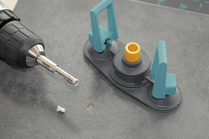 Produktbild wolfcraft 1 Diamantbestr. Bohrkrone m.Schaft ø6mm (6 mm)