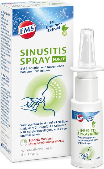 Actual product image Emser Sinusitis Spray Forte (1 pcs.)